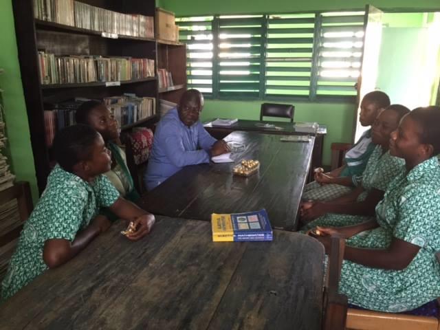 Ghana HC visits CCLEF girls 2